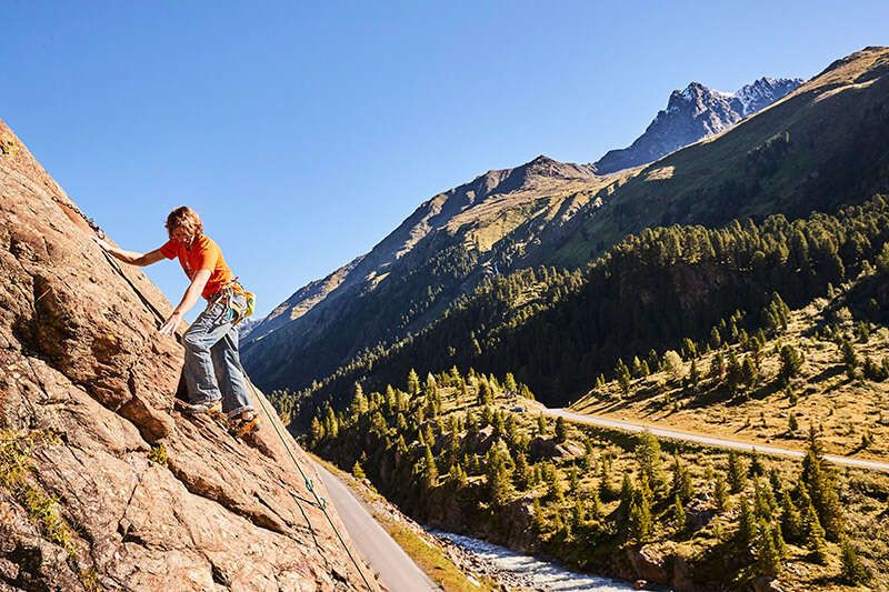 Klettern im Kaunertal am Fernergriess